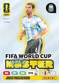 Javier Mascherano Argentina Panini FIFA World Cup 2026 Adrenalyn XL FIFA World Cup Master #DB02
